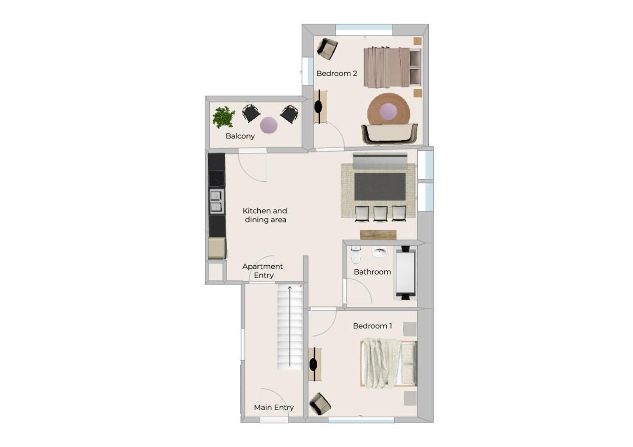 Apartment Suedwind - Beautiful Premium Apartment With 2 Bedrooms Near Rhine Falls & Zurich Airport In Klettgau Weisweil  Екстер'єр фото